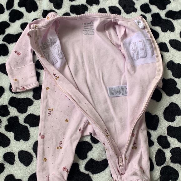 NEWBORN “little sister” footie pjs - Picture 2 of 6